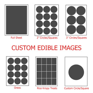 Custom Edible Frosting Sheet